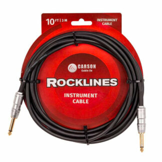 Carson Rocklines 10ft Instrument Cable