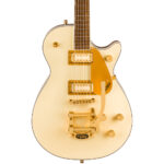 Gretsch Electromatic Pristine Ltd White Gold Natural Electric Guitar Front