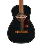 Gretsch Jim Dandy Deltoluxe Parlor Black Top Front Front