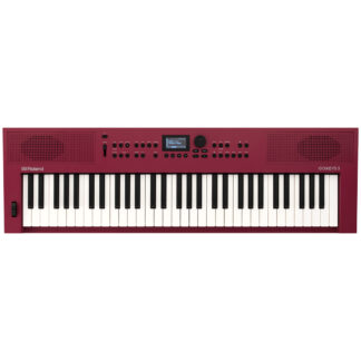 Roland GO:KEYS 3 Portable Keyboard Dark Red Front