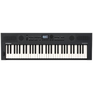 Roland GO:KEYS 5 Portable Keyboard Graphite Front