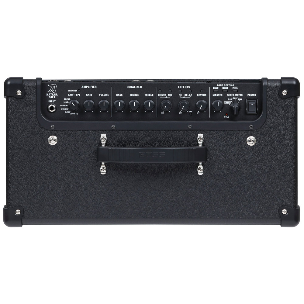 Boss KATANA 50 EX Gen 3 Guitar Amplifier Top