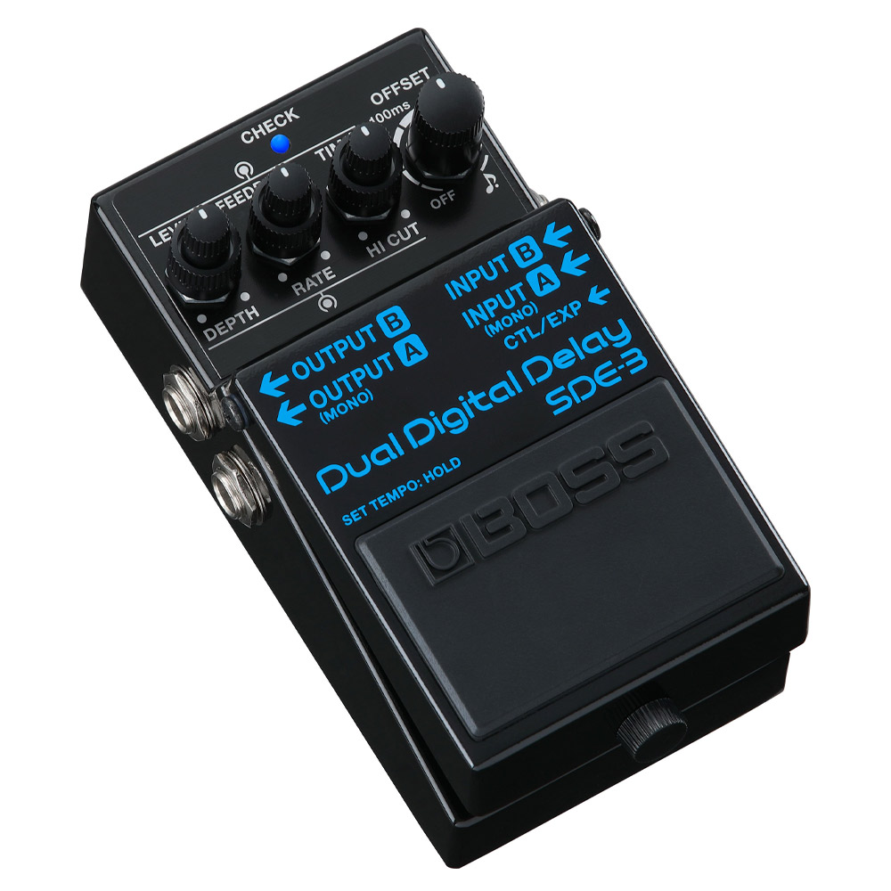 Boss SDE-3 Dual Digital Delay Angle