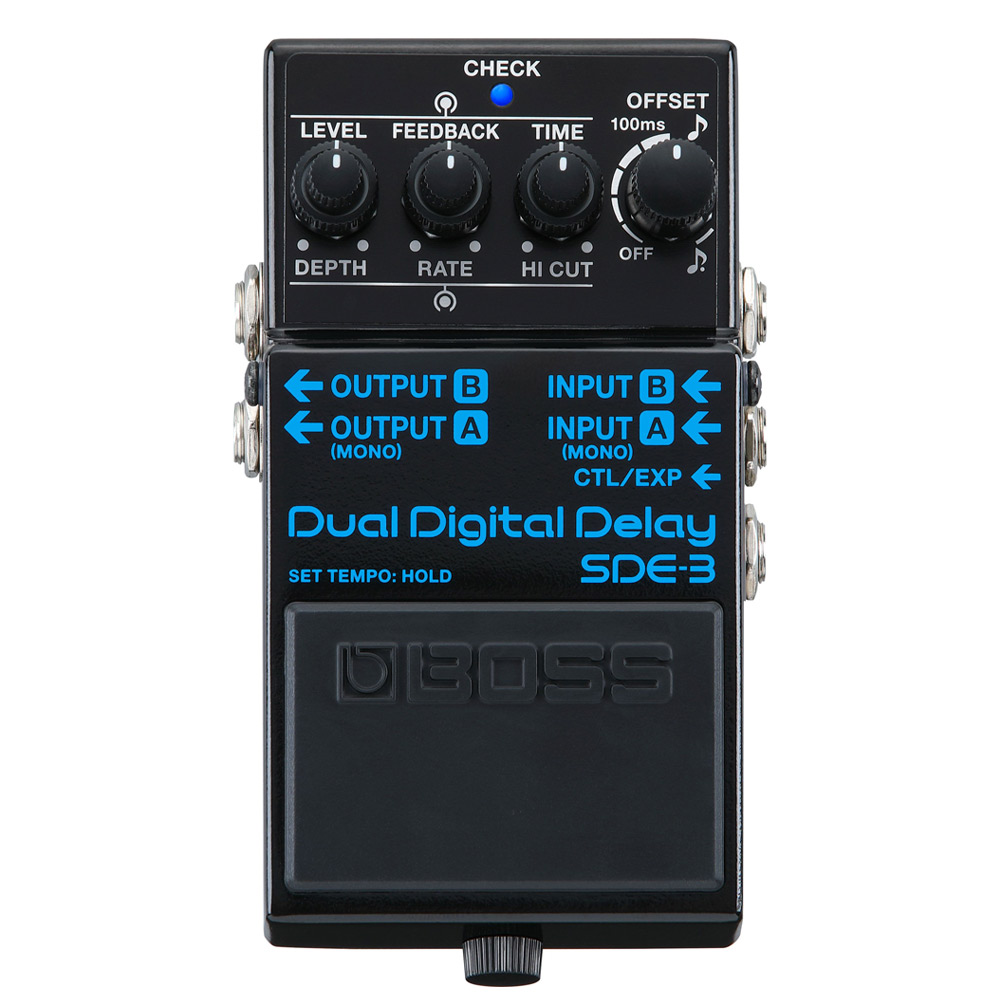 Boss SDE-3 Dual Digital Delay Front
