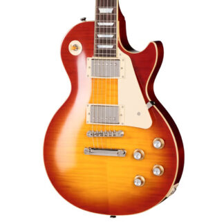Epiphone 1960 Les Paul Standard Washed Cherry Burst Closeup 2 Close view