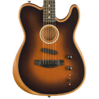 Fender American Acoustasonic Telecaster Sunburst Close view