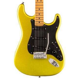 Fender American Ultra II Stratocaster Solar Flare close view