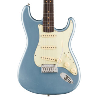 Fender American Ultra Luxe Vintage '60s Stratocaster Ice Blue Metallic Close view