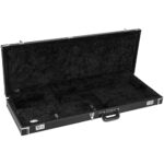 Fender Classic Series Wood Case Jazzmaster/Jaguar Black open