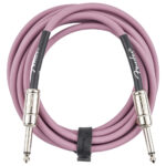 Fender Contour Instrument Cable 10ft Burgundy Mist Unpacked