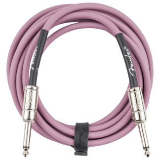 Fender Contour Instrument Cable 10ft Burgundy Mist Unpacked