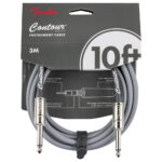 Fender Contour Instrument Cable 10ft Inca Silver Packed