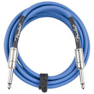 Fender Contour Instrument Cable 10ft Lake Placid Blue Unpacked