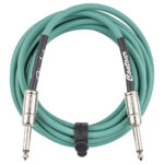 Fender Contour Instrument Cable 10ft Sherwood Green Unpacked