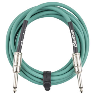 Fender Contour Instrument Cable 10ft Sherwood Green Unpacked
