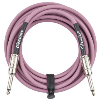 Fender Contour Instrument Cable 18.6ft Burgundy Mist Unpacked