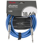 Fender Contour Instrument Cable 18.6ft Lake Placid Blue Packed