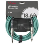 Fender Contour Instrument Cable 18.6ft Sherwood Green Packed