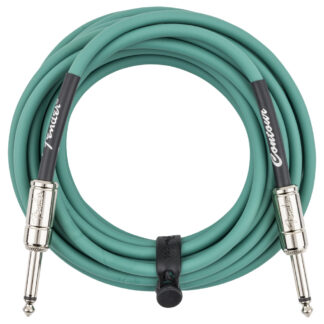 Fender Contour Instrument Cable 18.6ft Sherwood Green Unpacked