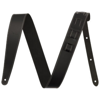 Fender Essentials Leather Strap 2" Black