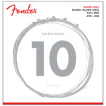 Fender Super 250's Nickel Plated Steel Electric Guitar Strings (10-52)