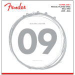 Fender Super 250's Nickel Plated Steel Electric Guitar Strings (9-46)