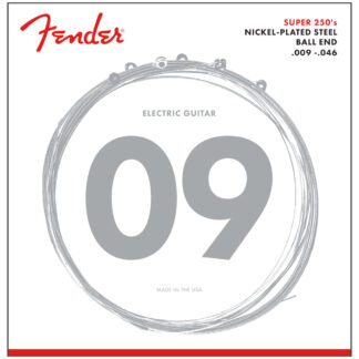 Fender Super 250's Nickel Plated Steel Electric Guitar Strings (9-46)