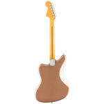 Fender American Professional Classic Jaguar Rosewood Faded Firemist Gold back view