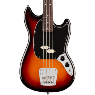Fender American Professional Classic Mustang Bass Rosewood 3-Colour Sunburst close view