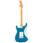 Fender American Professional Classic Stratocaster HSS Maple Faded Lake Placid Blue Back View