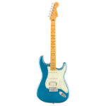 Fender American Professional Classic Stratocaster HSS Maple Faded Lake Placid Blue Full view
