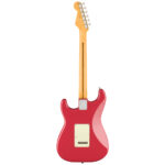 Fender American Professional Classic Stratocaster Rosewood Faded Dakota Red back view