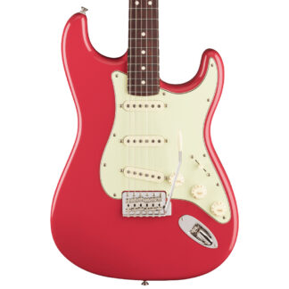 Fender American Professional Classic Stratocaster Rosewood Faded Dakota Red Close view