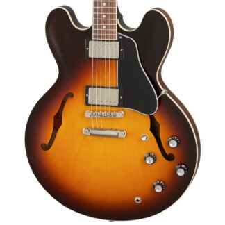 Gibson ES-335 Satin Vintage Burst body view