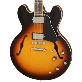 Gibson ES-335 Vintage Burst Body view