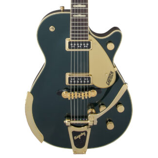 Gretsch G6128T-57 Vintage Select '57 Duo Jet Cadillac Green body view