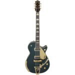 Gretsch G6128T-57 Vintage Select '57 Duo Jet Cadillac Green full view