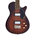 Gretsch Streamliner Jet Club Bass Havana Burst body view
