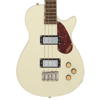 Gretsch Streamliner Jet Club Bass Vintage White body view