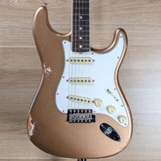 Fender Custom Shop 1967 Stratocaster Relic w/ Closet Classic Hardware (Aged Faded Metallic Gold)