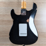 Fender Custom Shop Limited Edition 1954 Fat Stratocaster Relic w/ Closet Classic Hardware (Aged Black) - Image 2