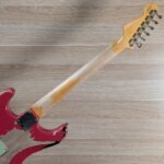 Fender Custom Shop Michael Landau 1963 Stratocaster Relic (Fiesta Red over 3-Colour Sunburst) - Image 4