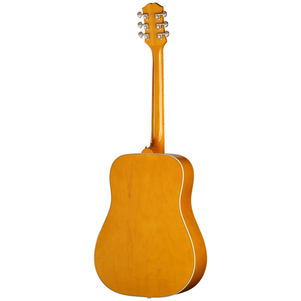 Epiphone Dove Studio Natural Back View