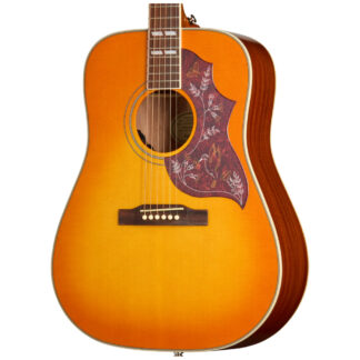 Epiphone Hummingbird Studio Heritage Cherry Sunburst Body View