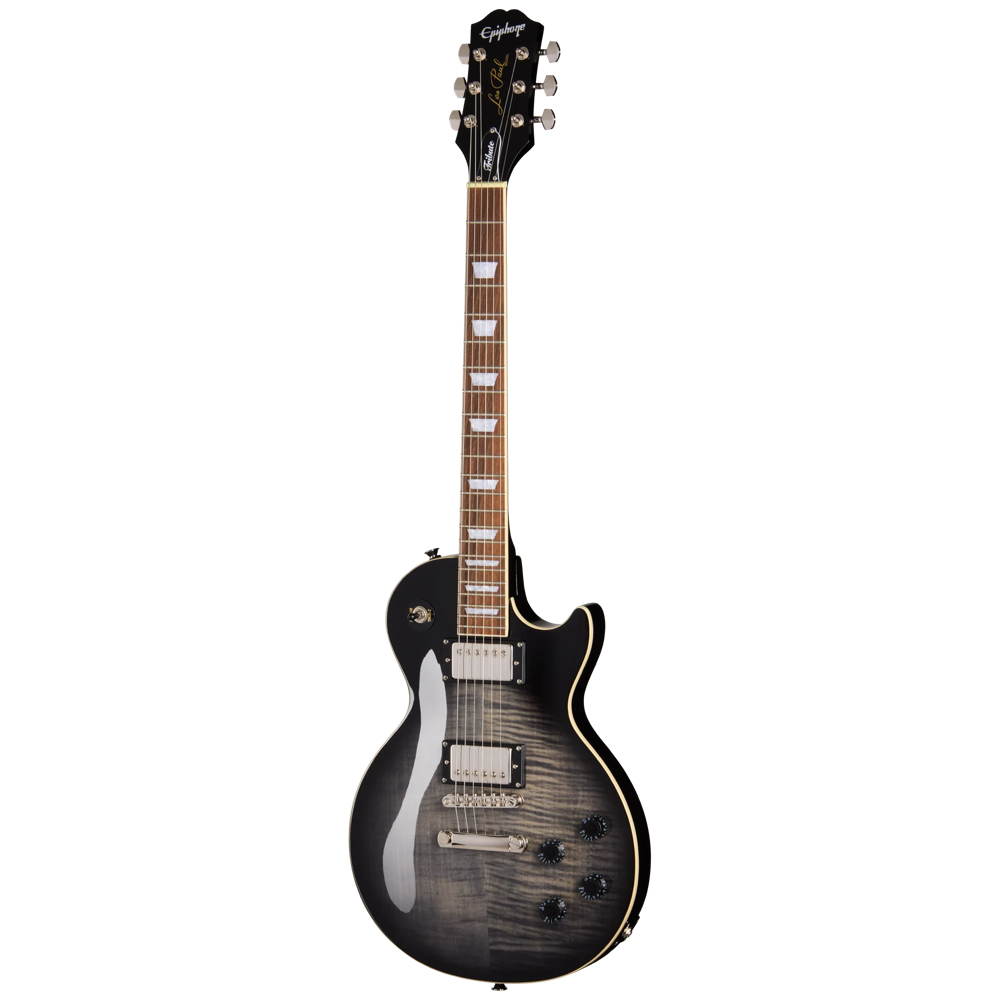 Epiphone Les Paul Tribute Plus Ebony Burst Full View
