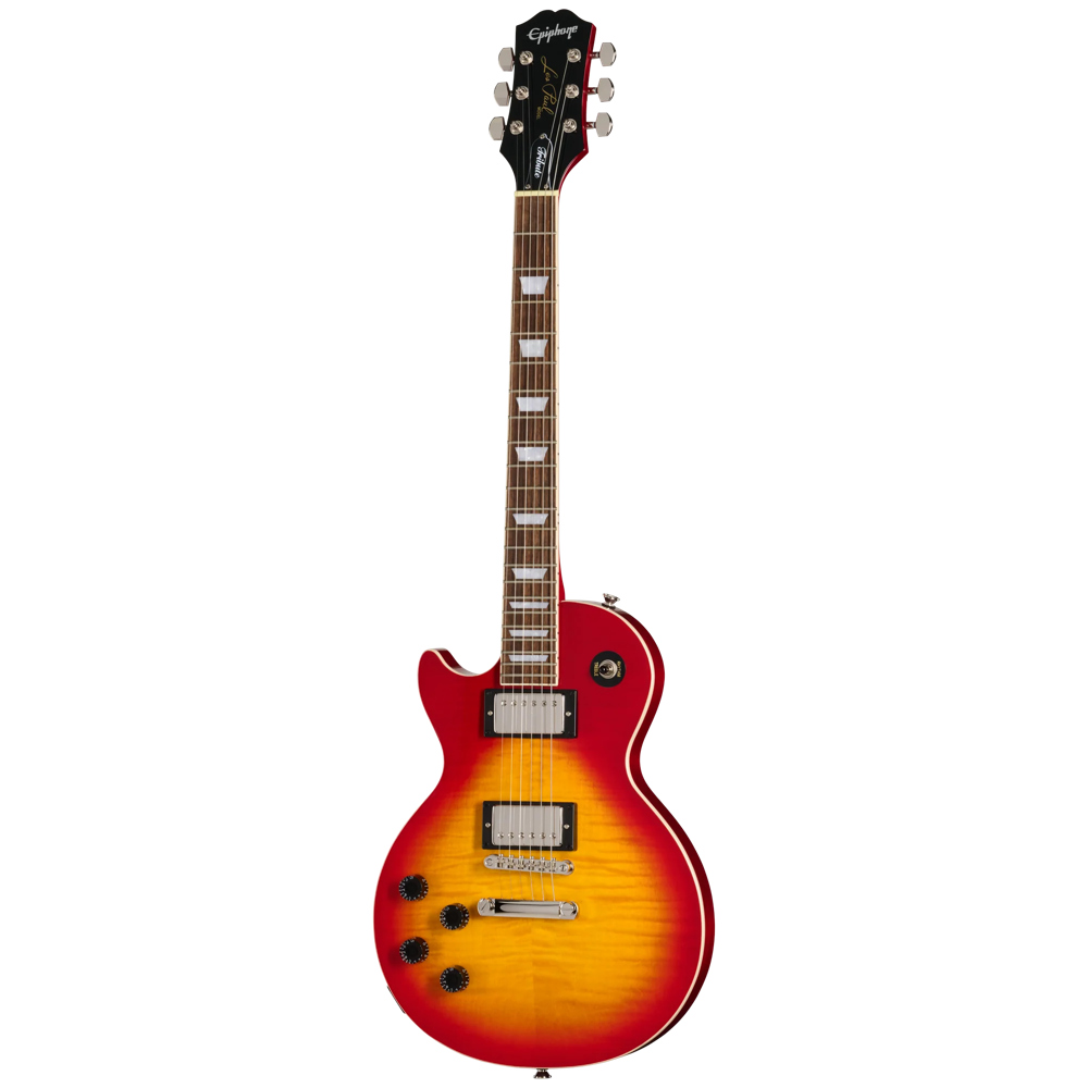 Epiphone Les Paul Tribute Plus Heritage Cherry Sunburst Left-Handed Full View
