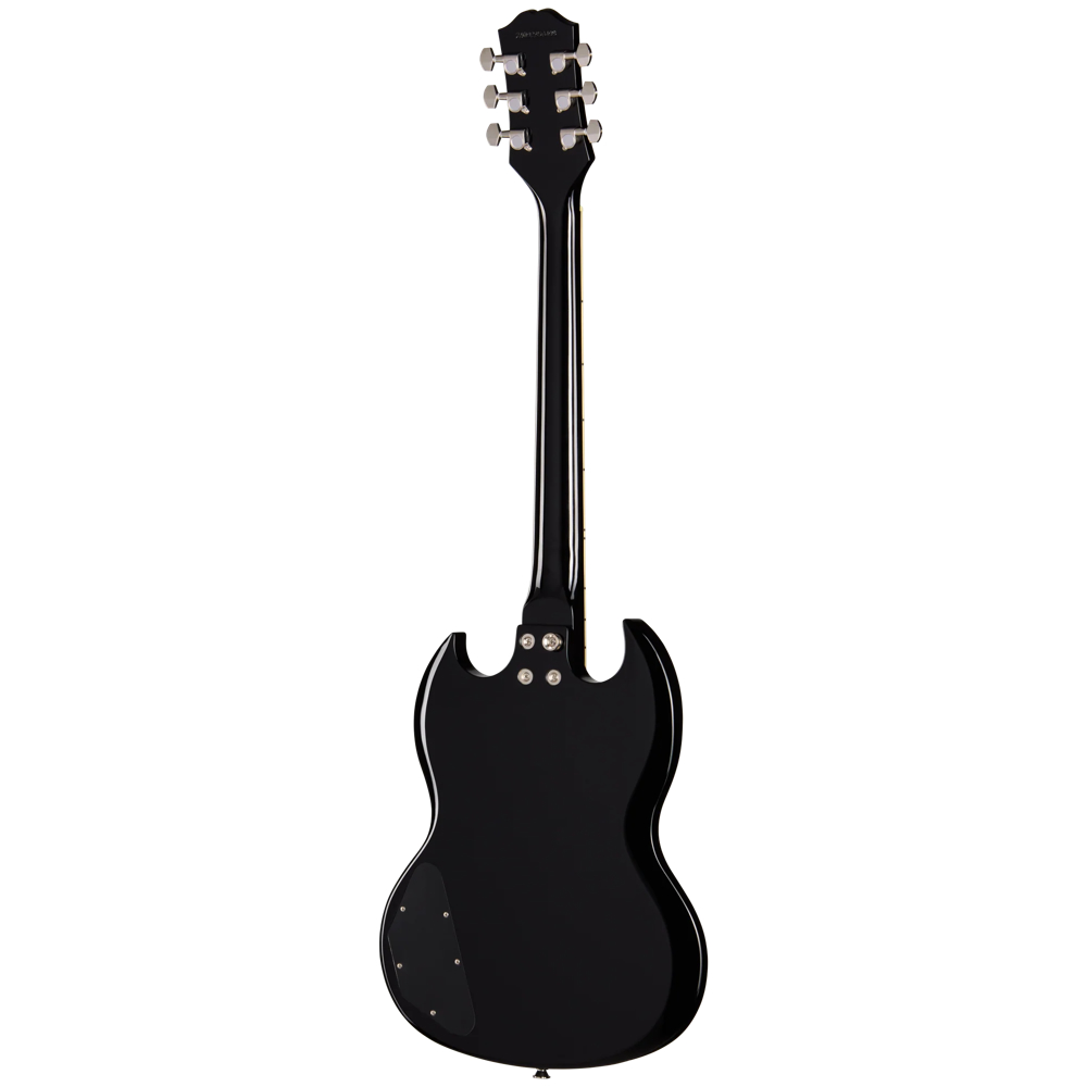 Epiphone SG Tribute Plus Ebony Burst Back View