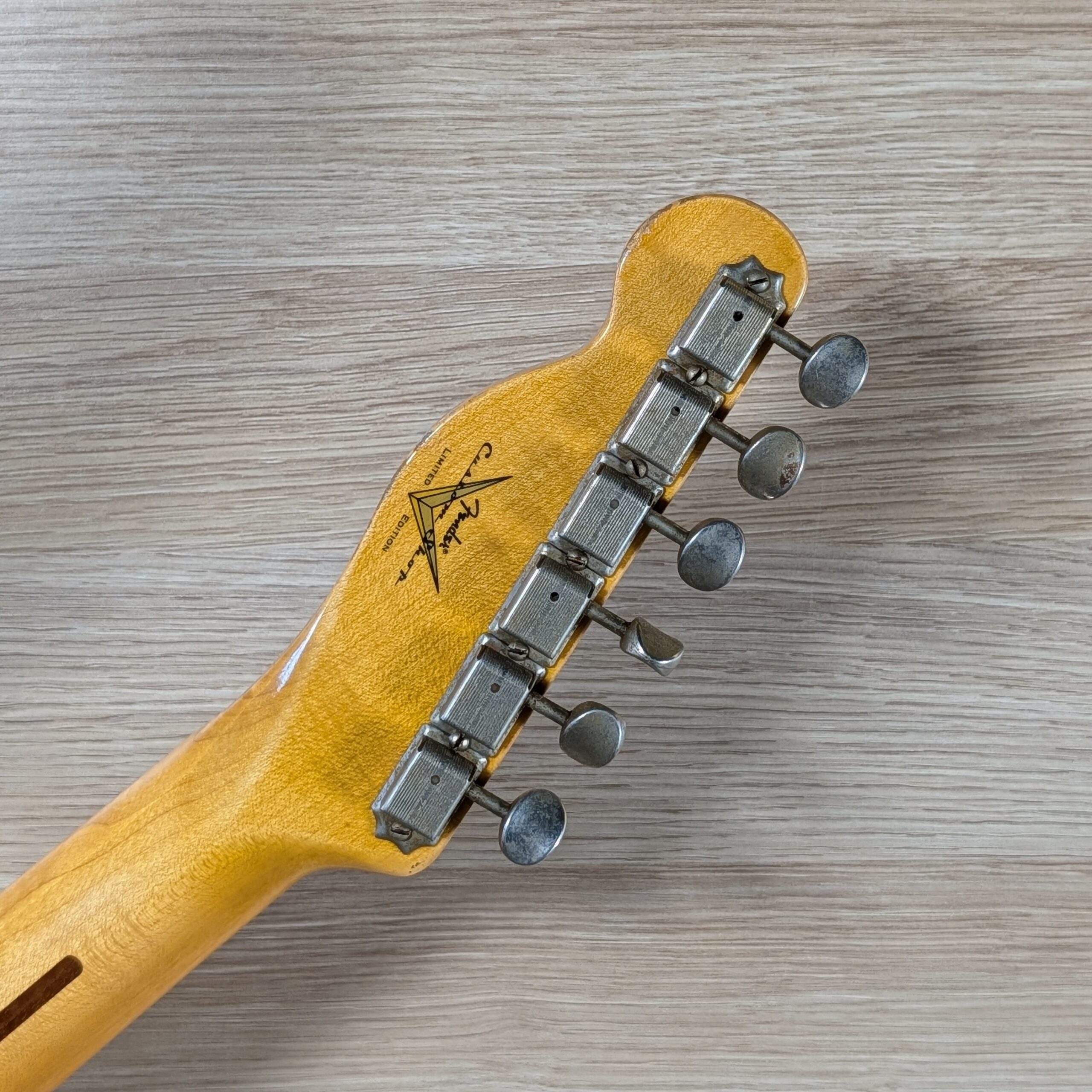 Fender Custom Shop 70th Anniversary Limited Edition Broadcaster Relic (Aged Nocaster Blonde) - Image 6