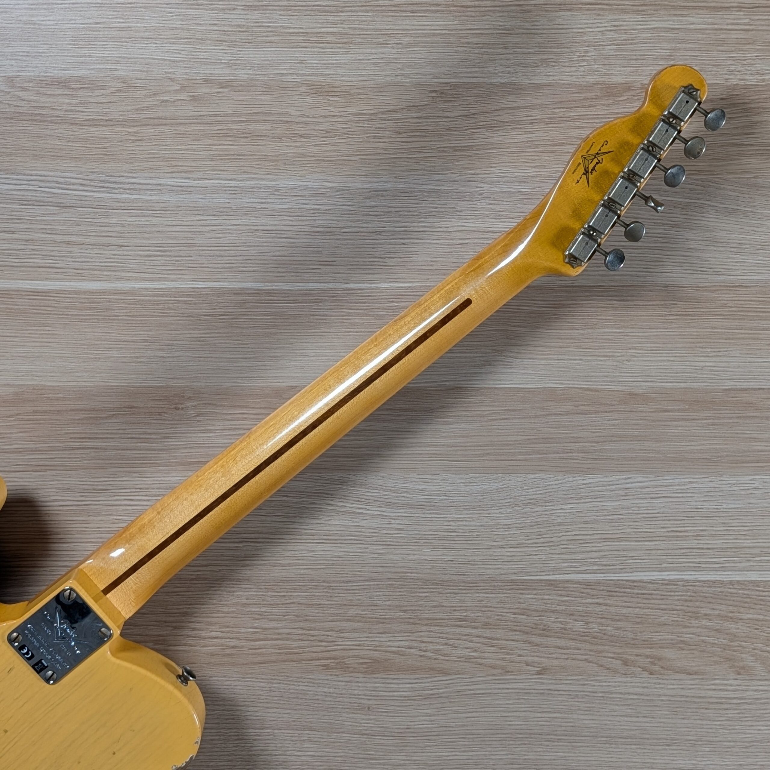 Fender Custom Shop 70th Anniversary Limited Edition Broadcaster Relic (Aged Nocaster Blonde) - Image 5