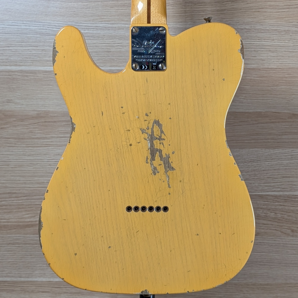 Fender Custom Shop 70th Anniversary Limited Edition Broadcaster Relic (Aged Nocaster Blonde) - Image 2